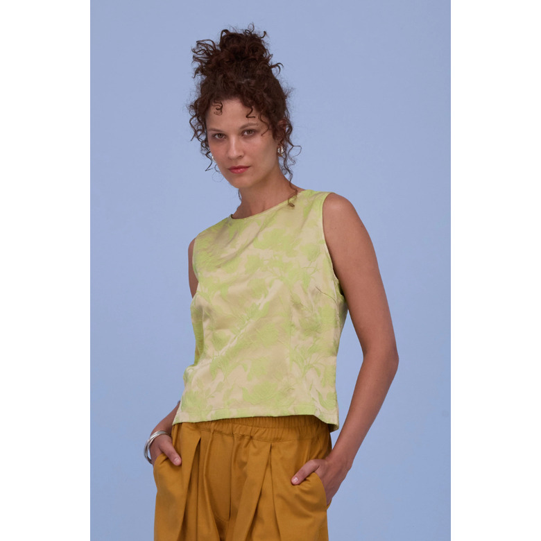 Nathalie Vleeschouwer blouse green 2