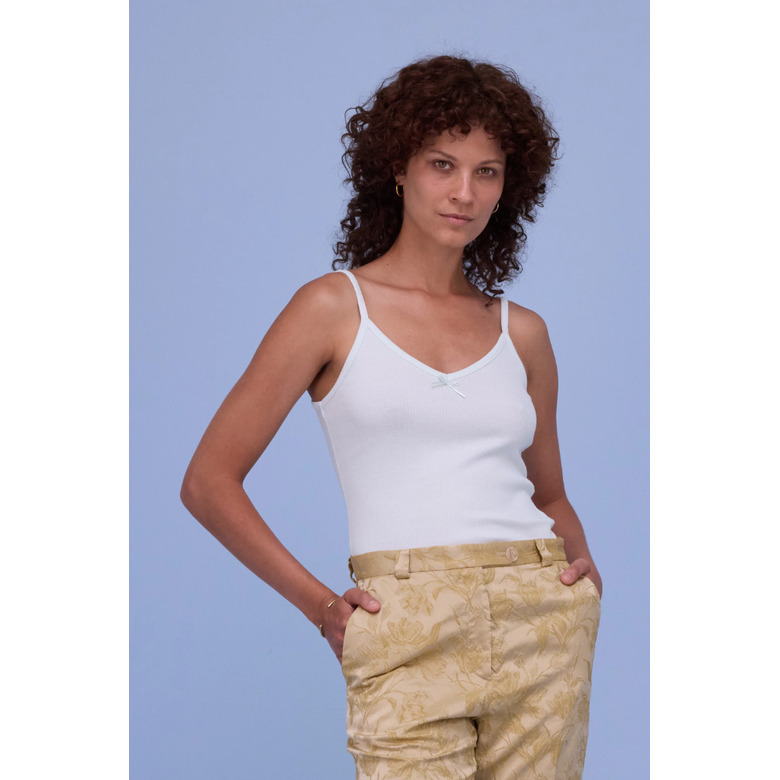 Nathalie Vleeschouwer topje wit 2