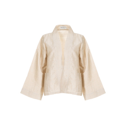 Nathalie Vleeschouwer vest beige