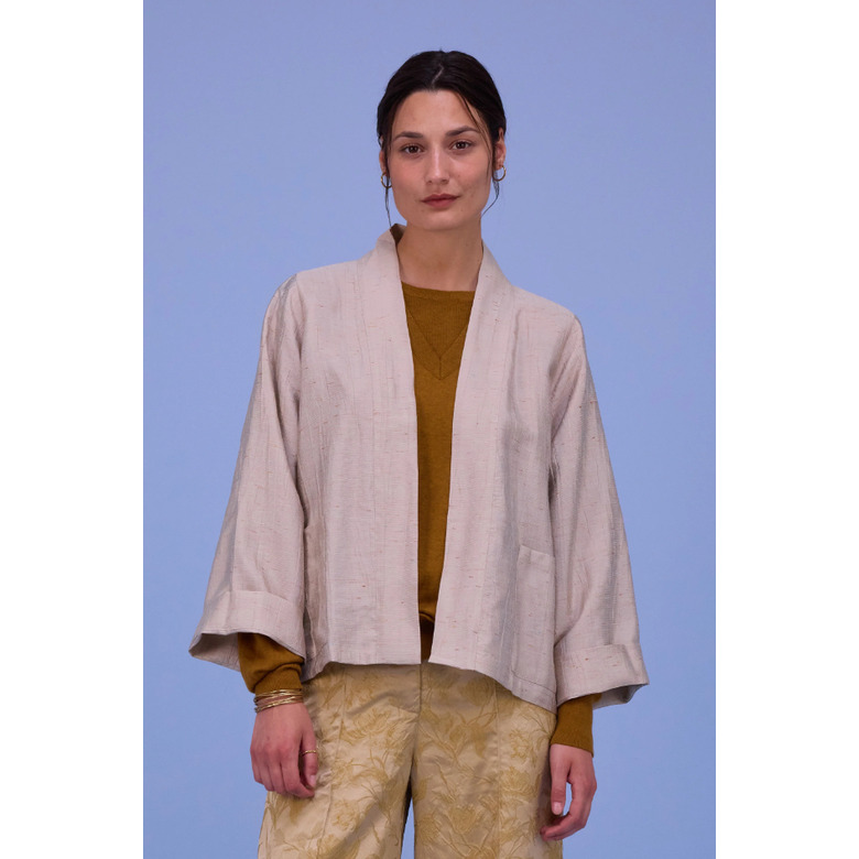 Nathalie Vleeschouwer vest beige 2