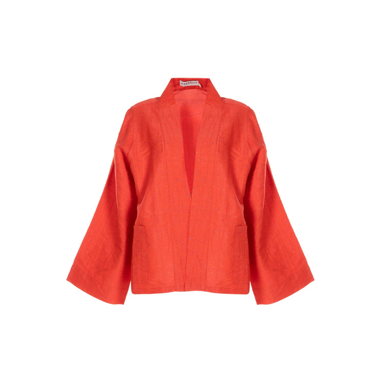 Nathalie Vleeschouwer veste rouge 1