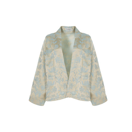 Nathalie Vleeschouwer vest blauw