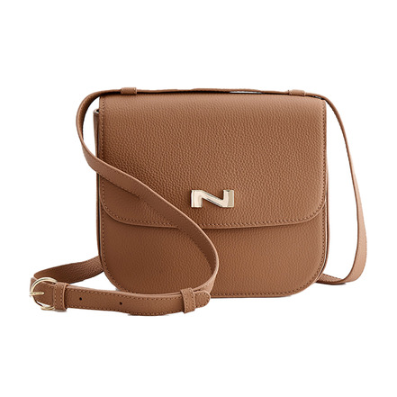 Nathan-baume sac bandoulière cognac