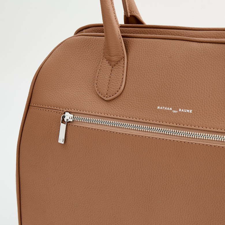 Nathan-baume sac de voyage cognac 5