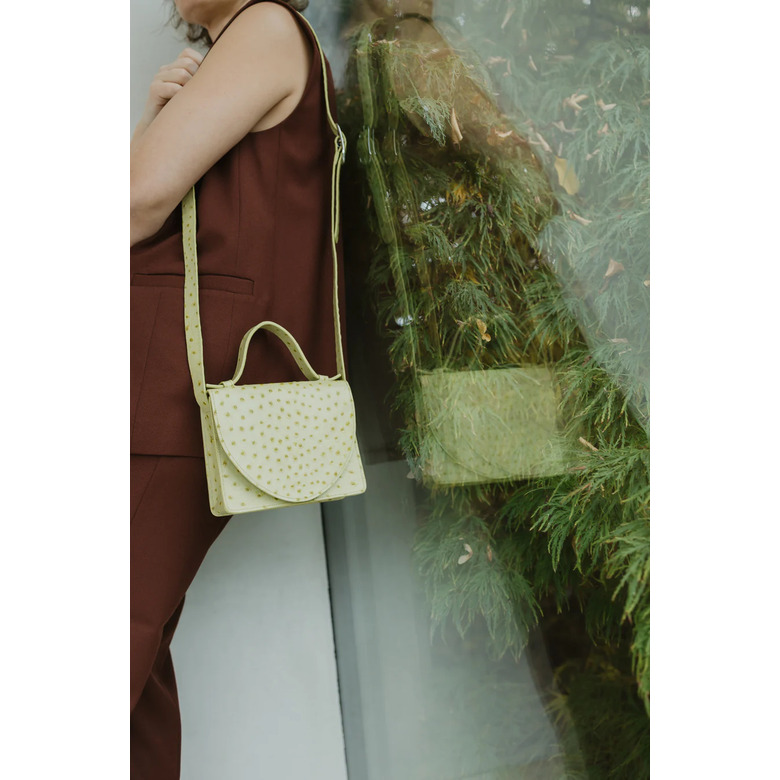 Mieke Dierckx sac à main vert 4