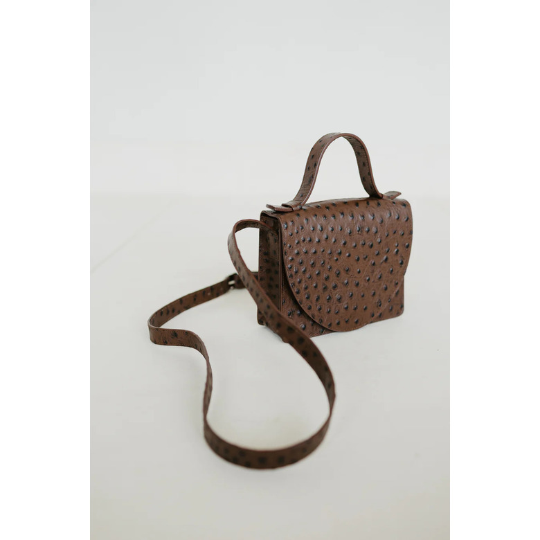 Mieke Dierckx sac à main brun 4