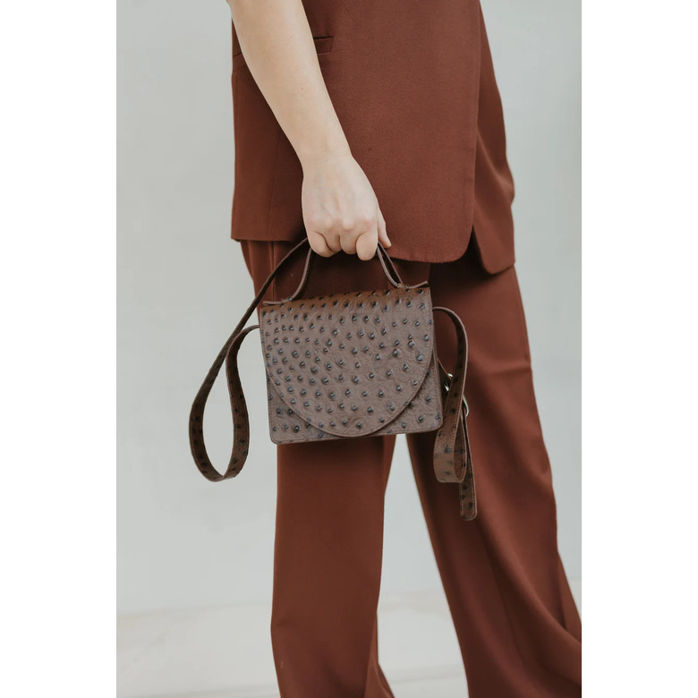 Mieke Dierckx sac à main brun 5