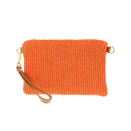 Andrea Cardone clutch orange