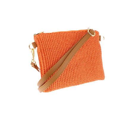 Andrea Cardone clutch orange