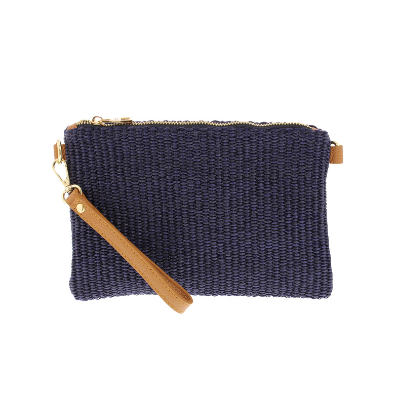 Andrea Cardone clutch blau 1