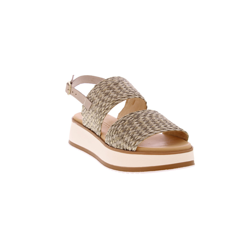 Riverwoods sandales taupe 2