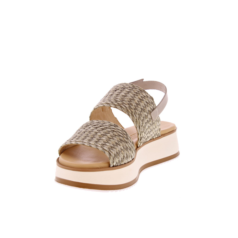 Riverwoods sandales taupe 3