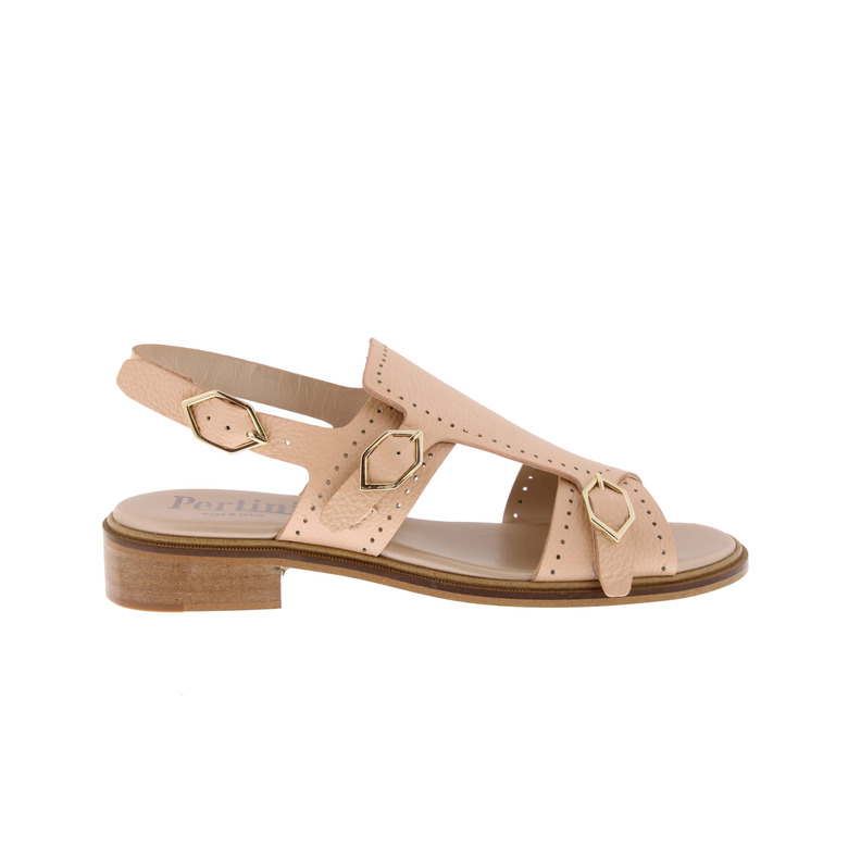 Pertini sandales nude 1