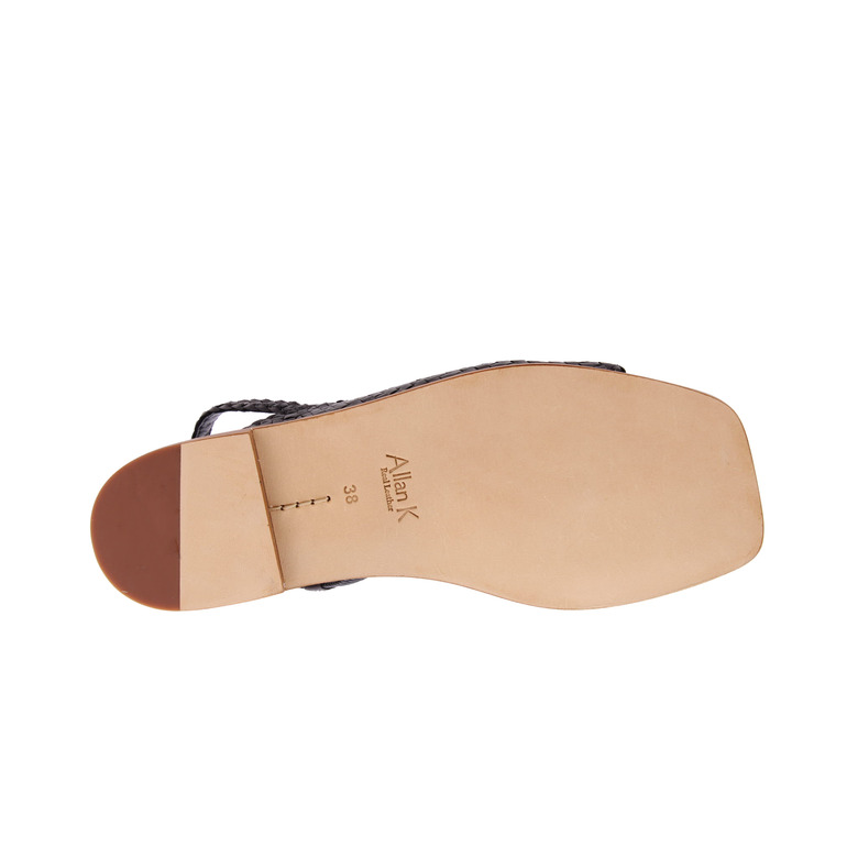 Allan K sandales noir 5