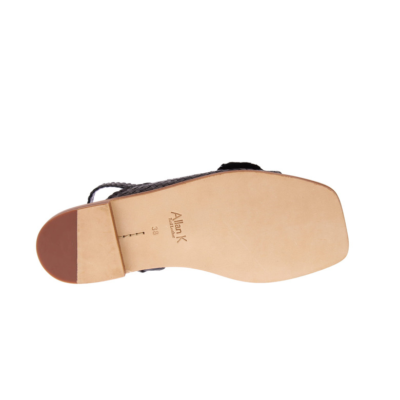 Allan K sandales noir 5