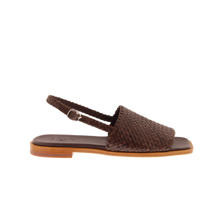 Allan K sandales brun 1