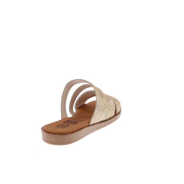 Hee! slippers gold 4