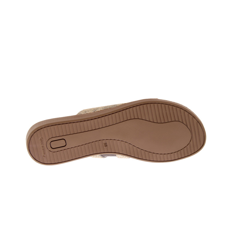 Hee! slippers gold 5