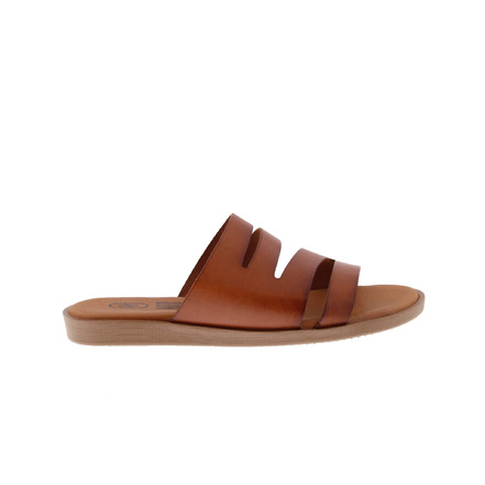 Hee! slippers cognac