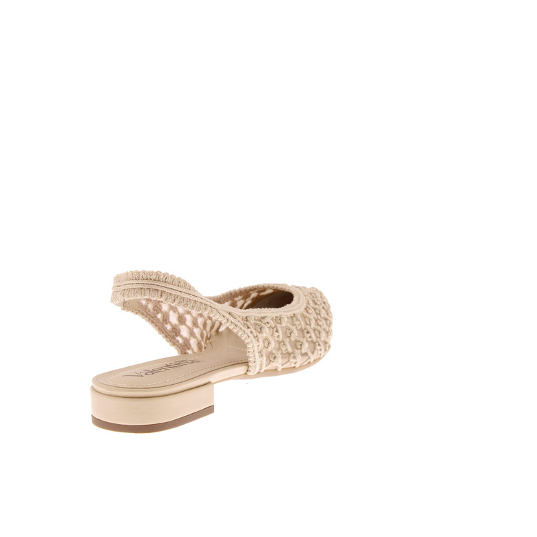 Valentina slingbacks ecru 4