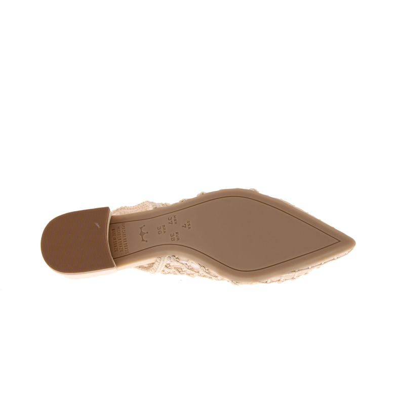 Valentina slingbacks ecru 5