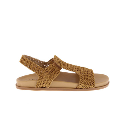 Valentina sandalen camel