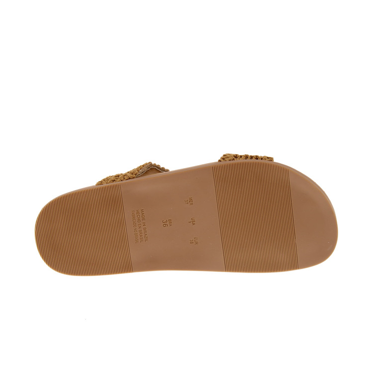 Valentina sandalen camel 5