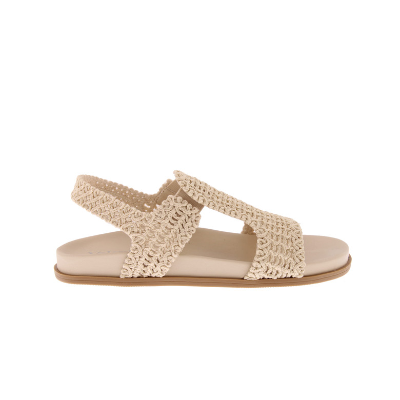 Valentina sandalen ecru 1