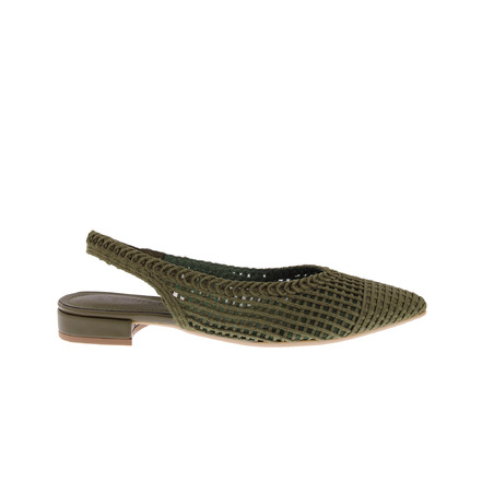 Valentina slingbacks groen