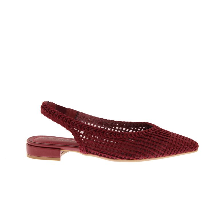 Valentina slingbacks bordeaux 1