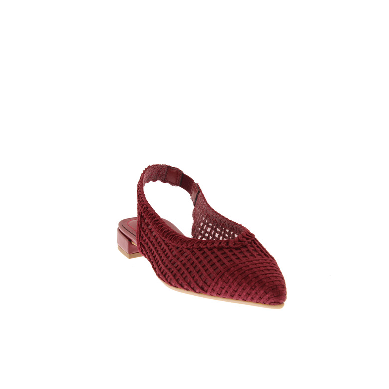 Valentina slingbacks bordeaux 2