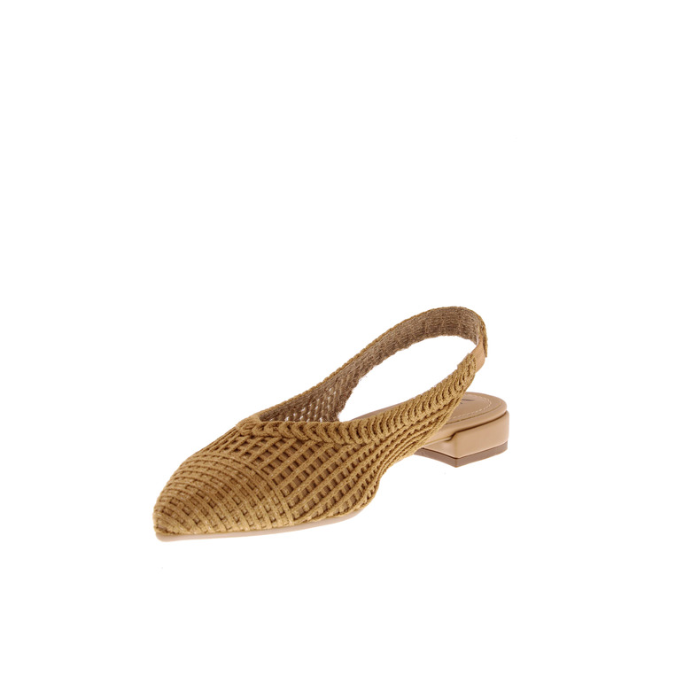 Valentina slingbacks camel 3