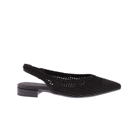 Valentina slingbacks zwart
