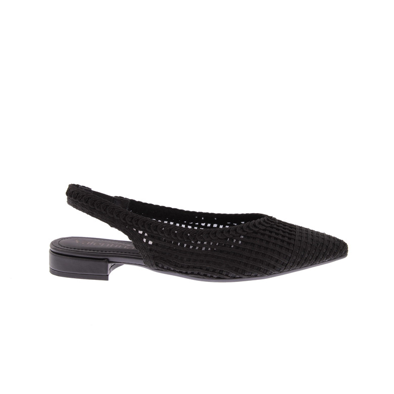 Valentina slingbacks zwart 1