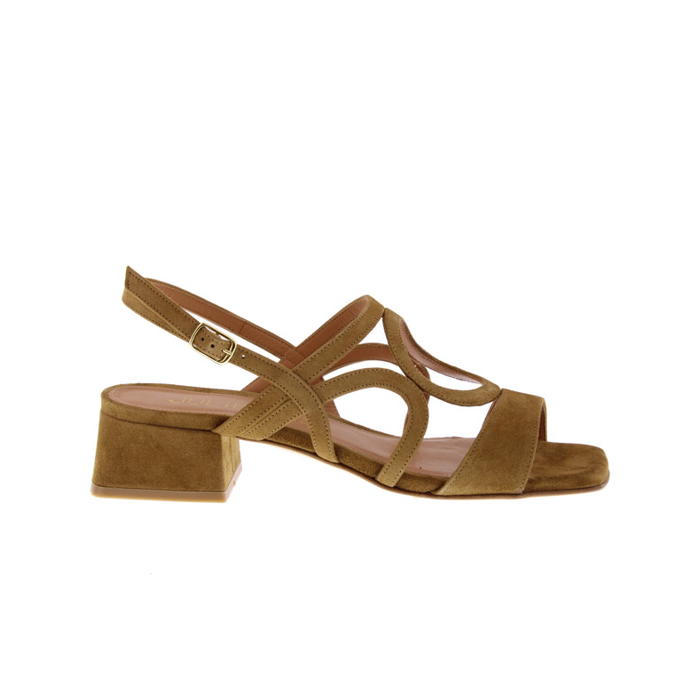 Julie Dee sandales camel 1