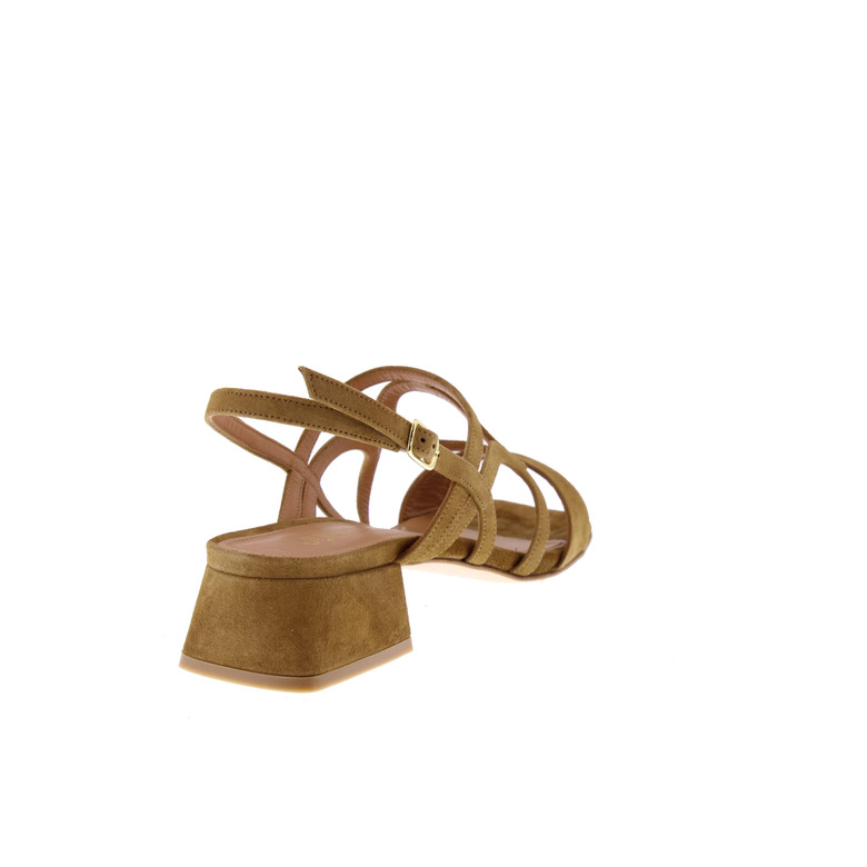 Julie Dee sandales camel 4