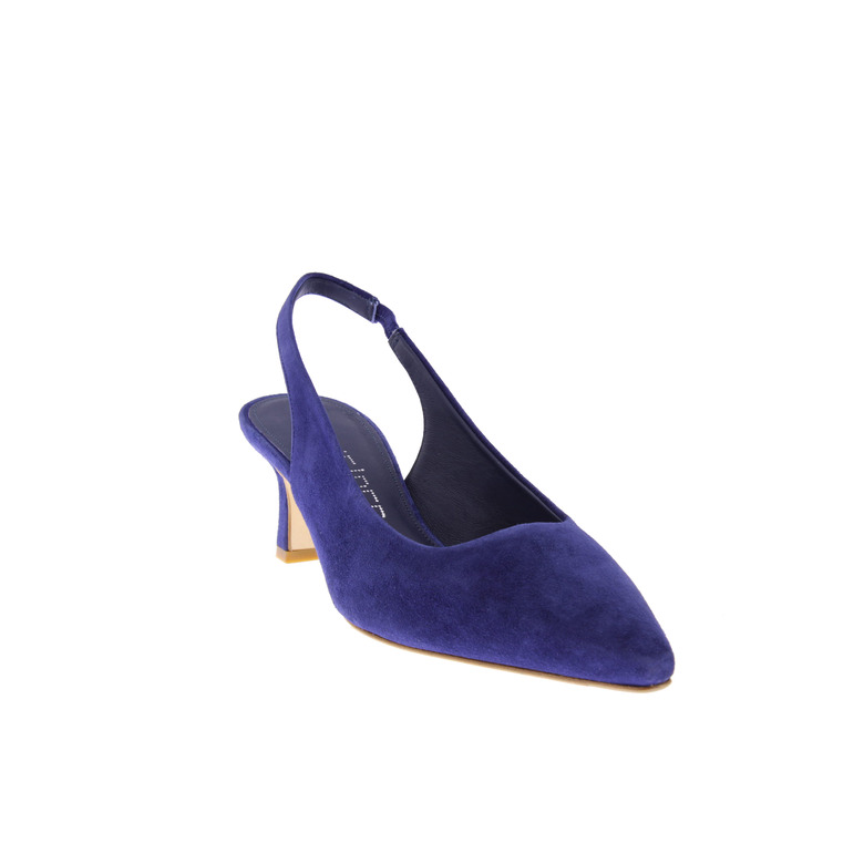 Julie Dee slingbacks bleu 2