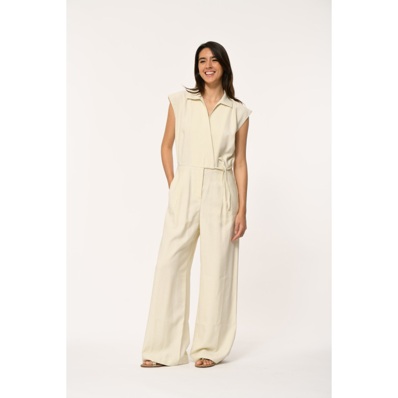 La Fee Maraboutee jumpsuit ecru 2