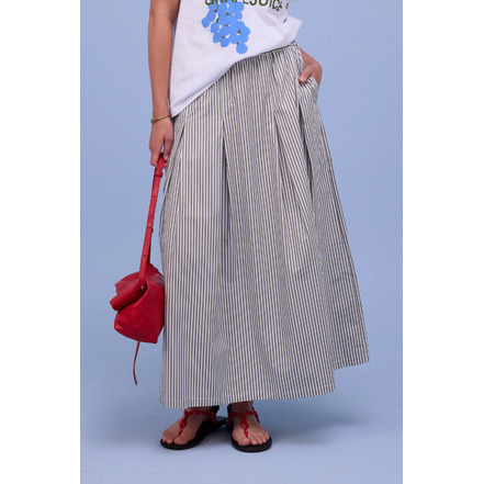 Nathalie Vleeschouwer rok groen