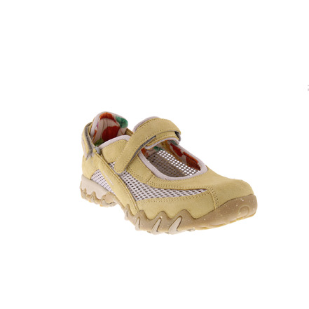 Mephisto Allrounder klettverschluss-schuhe gelb