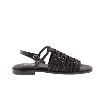 Anthology Paris sandalen zwart