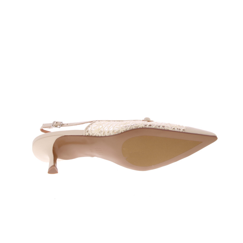 Bibi Lou slingbacks ecru 5