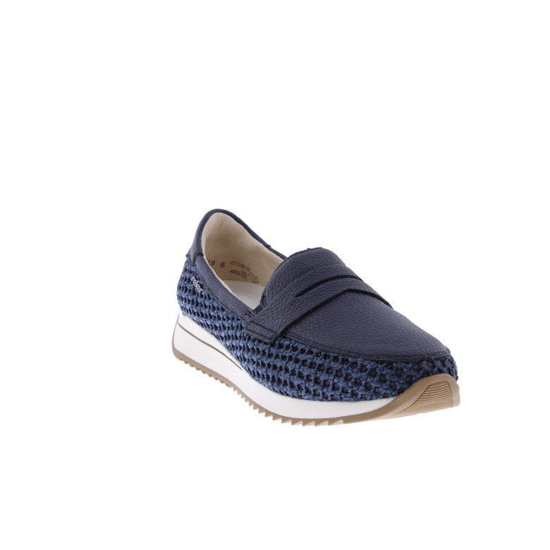 Rieker mocassins & loafers blauw 2