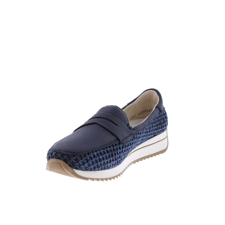 Rieker mocassins & loafers blauw 3