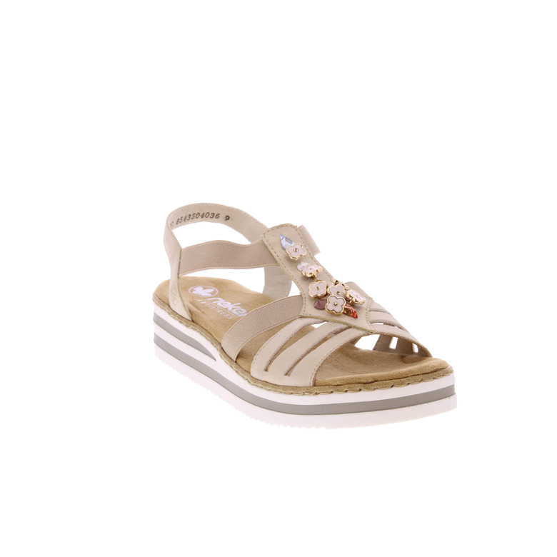 Rieker sandalen goud 2