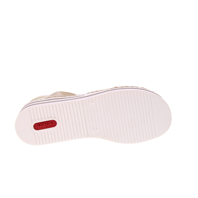 Rieker sandalen goud 5