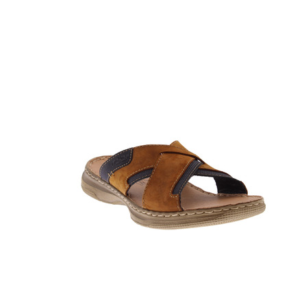 Rieker slippers cognac