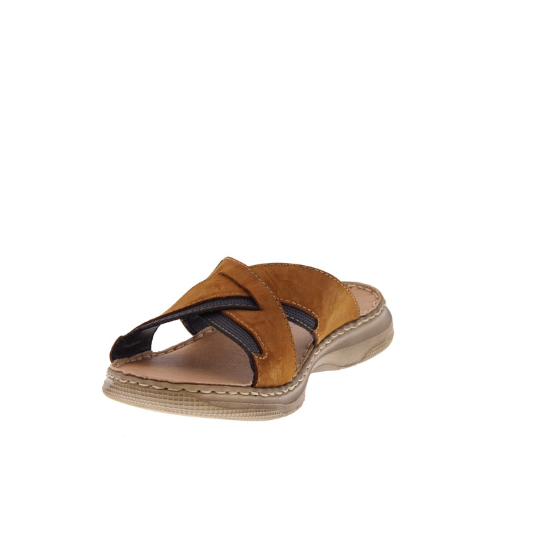 Rieker slippers cognac 3