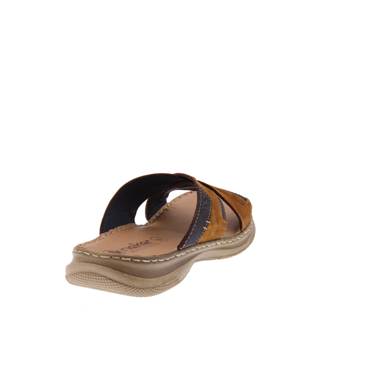 Rieker slippers cognac 4