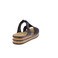 Rieker slippers zwart 4